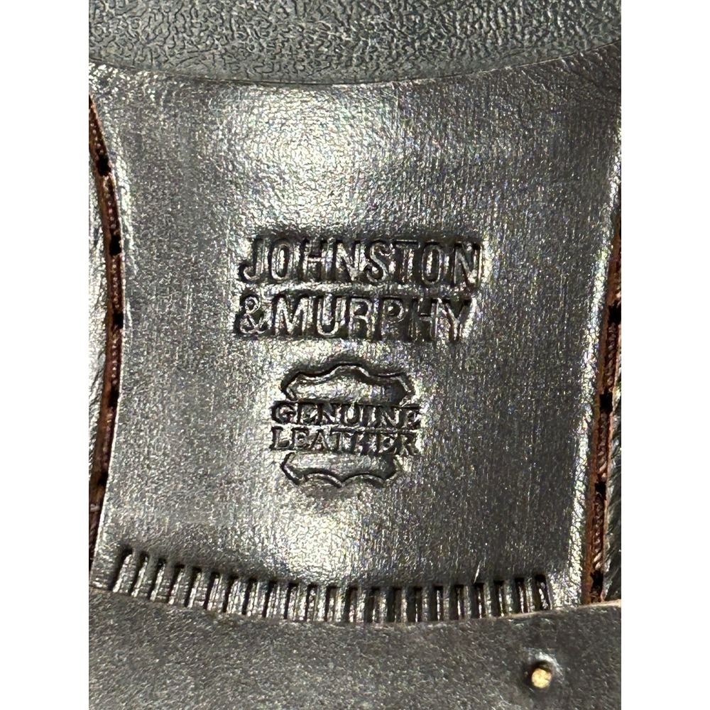 Johnston & Murphy Women's Gillian Patent Leather Penny Loafers, Size 10M Taupe - Picture 8 of 8